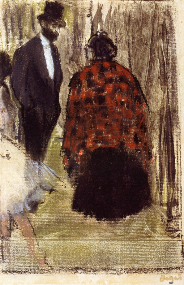 Ludovic Halevy Speaking with Madame Cardinal 1877